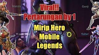 Pertarungan hero Overwatch yang mirip Hero Mobile Legends serial animasi move