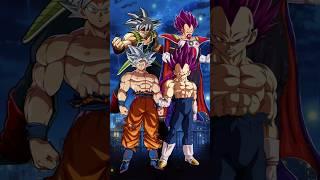 Bardock and Goku Vs King Vegeta and Vegeta #broly #dbz #dragonballsuper #goku #vegeta #dragonball