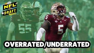 Most Overrated and Underrated Draft Prospects  NFL Draft Show  Ringer NFL