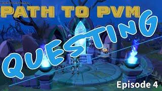 RS3 HCIM Road to PvM - Episode 4 - QUESTS the end is near for now