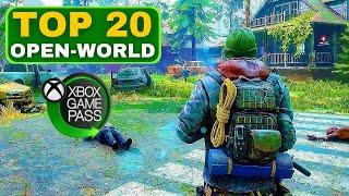 Top 20 Open World Games On Xbox Game Pass  JUNE 2024