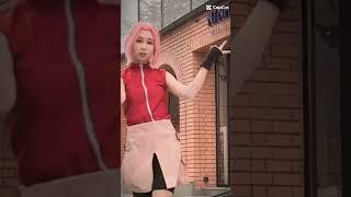 Sakura Dance #sakura #sakuraharuno #cosplay #dance #edit #short #naruto