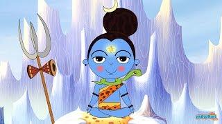 Story of Maha Shivratri in English  Lord Shiva Story  Mythological Stories from Mocomi Kids