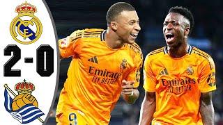 Real Madrid vs Real Sociedad 2-0 Highlights & All Goals 2024 HD