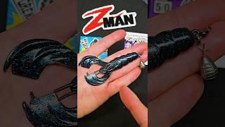 Z-Man Hella Craw Rigged via Jika Rig Jig Rig style Varivas TG Grenade and Ring Offset Hook