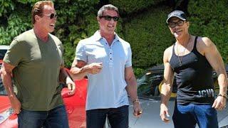 Sylvester Stallone 1946 Arnold Schwarzenegger 1947 and Jean-Claude Van Damme 1960 Training