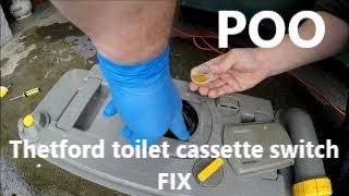 Thetford toilet cassette C2 float switch FIX