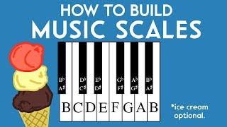 How to Build Music Scales - Music Theory Crash Course
