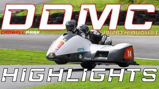 DDMC Battle of Britain - Crashes & Highlights - Cadwell Park - Ft F2 Sidecars & NSSCC