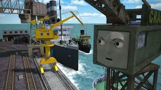 Cranky No Carly. What are you doing? You dont load people on the ships with your hook.