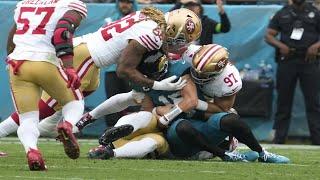 *Jaguars embarrassed and humbled in a 34-3 loss to 49ers that ended a 5-game winning streak