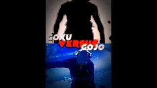 Goku VS Gojo #shorts#edit#jjk#jujutsukaisen#dbs#dbz#dragonball#goku#gojo#versusedit#capcut
