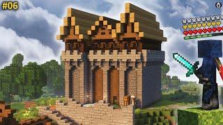 I Built a Medieval Town Hall in Minecraft Survival