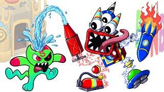 Slime Cat Kills BanBan but WUBBOX Characters  Garten Of Banban & My Singing Monster Animation