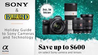 Holiday Guide to Sony Cameras and Technology