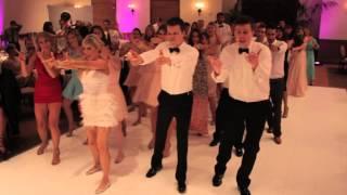 FLASH MOB WEDDING dance Keshas Timber