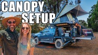 The COMPLETE Guide To Our 4x4 Touring Canopy Layout Full Rundown