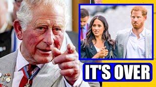 STRONG CHOICE Charles BAN ALL CONTACT With Haz & Meg After Unforgivable Attack On  Royal Family