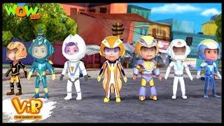 Vir The Robot Boy  Hindi kids Cartoon  Dangerous seven  Animated Series Wow Kidz