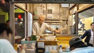 日本の屋台ラーメン Japanese Yatai Ramen - Old style ramen stall -  屋台 宮ちゃんラーメン -