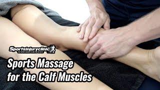 Sports Massage for the Calf Muscles