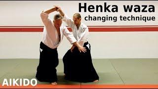 Aikido HENKA WAZA changing techniques by Stefan Stenudd