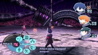 PCSX2 720p  Persona 3 FES Widescreen Patch Gameplay