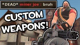 TF2 Classic CUSTOM Weapons Are WACKY TF2C