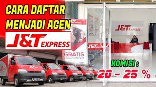cara menjadi agen ekspedisi jnt express  ide bisnis agen ekspedisi j&t express