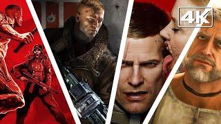 Wolfenstein The Complete Saga  FULL GAME MOVIE  4K