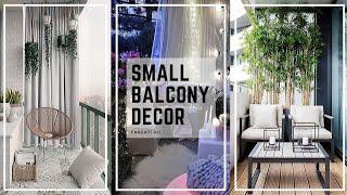 SMALL BALCONY DECOR TIPS  TOP 9 DECORATING IDEAS