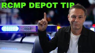 RCMP Depot Tip  Dont Cheat