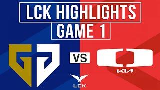 GEN vs DK Highlights Game 1  LCK 2024 Spring Playoffs R2  Gen.G vs Dplus KIA