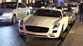 LOUDEST Mercedes SLS AMG EVER WSupersprint Straight Pipes CRAZY Accelerations
