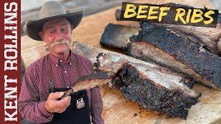 Beef Ribs Recipe  Smoked Beef Ribs on the Grill