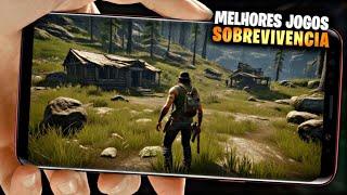 OS 15 MELHORES JOGOS de SOBREVIVÊNCIA para Android 2024