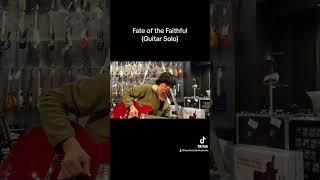 Fate of the Faithful Guitar Solo - Greta Van Fleet #shorts