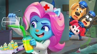 Beware of Fake Medicines  Safety Education  Kids Cartoon  Sheriff Labrador Police Cartoon