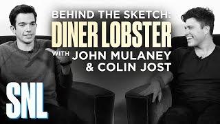 Behind the Sketch Diner Lobster with John Mulaney and Colin Jost - SNL