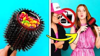 HOW TO SNEAK FOOD FROM ANYONE  Clever Food Hacks And Awkward But Funny Situations