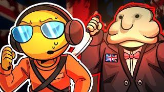 Oh No Hes BRITISH - Lethal Company Funny Moments