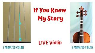  IF YOU KNEW MY STORY 𝓢𝓽𝓮𝓿𝓮 𝓜𝓪𝓻𝓽𝓲𝓷🪕 from a musical 𝑩𝑹𝑰𝑮𝑯𝑻 𝑺𝑻𝑨𝑹.Anim. ViolinsTAB + FB.Live