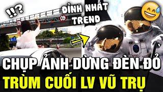 Tín đồ TOP TOP rần rần đu trend DỪNG ĐÈN ĐỎ chụp hình nhưng đều CHÀO THUA với TRÙM CUỐI  TB TREND