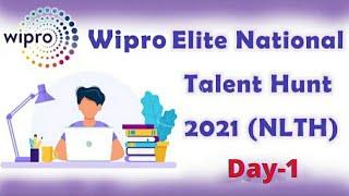 Wipro NLTH  day 1 intro about NLTH