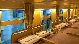Japans Cheapest Sleeper Train Like a Capsule Hotel