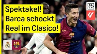 Lewandowski & Co. zerlegen die Königlichen im Clasico Real Madrid - FC Barcelona  LaLiga  DAZN