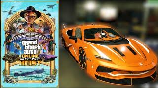 GTA 5 CAYO PERICO Heist UPDATE - DLC Vehicle Customization -Grotti Itali RSX Ferrari SF90 Stradale