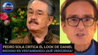 Pedro Sola critica el look de Daniel Bisogno en ‘Ventaneando’ Qué vergüenza #danielbisogno