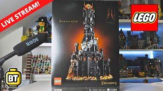 LEGO The Lord of the Rings Barad-dûr™ build LIVE Finale plus Fell Beast GWP