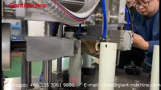 Circular sector tube filling and sealing machine